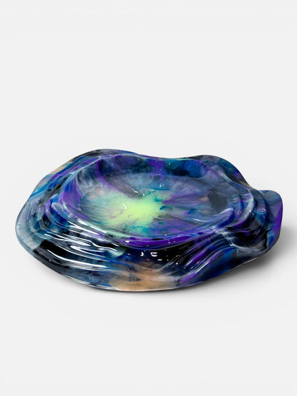 Terrace Dish - Large (Blue Smoke)